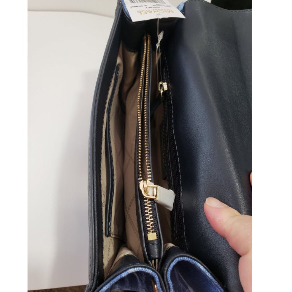 Michael Kors Whitney Large Peace Tie-dye shoulder bag crossbody - Picture 5 of 11